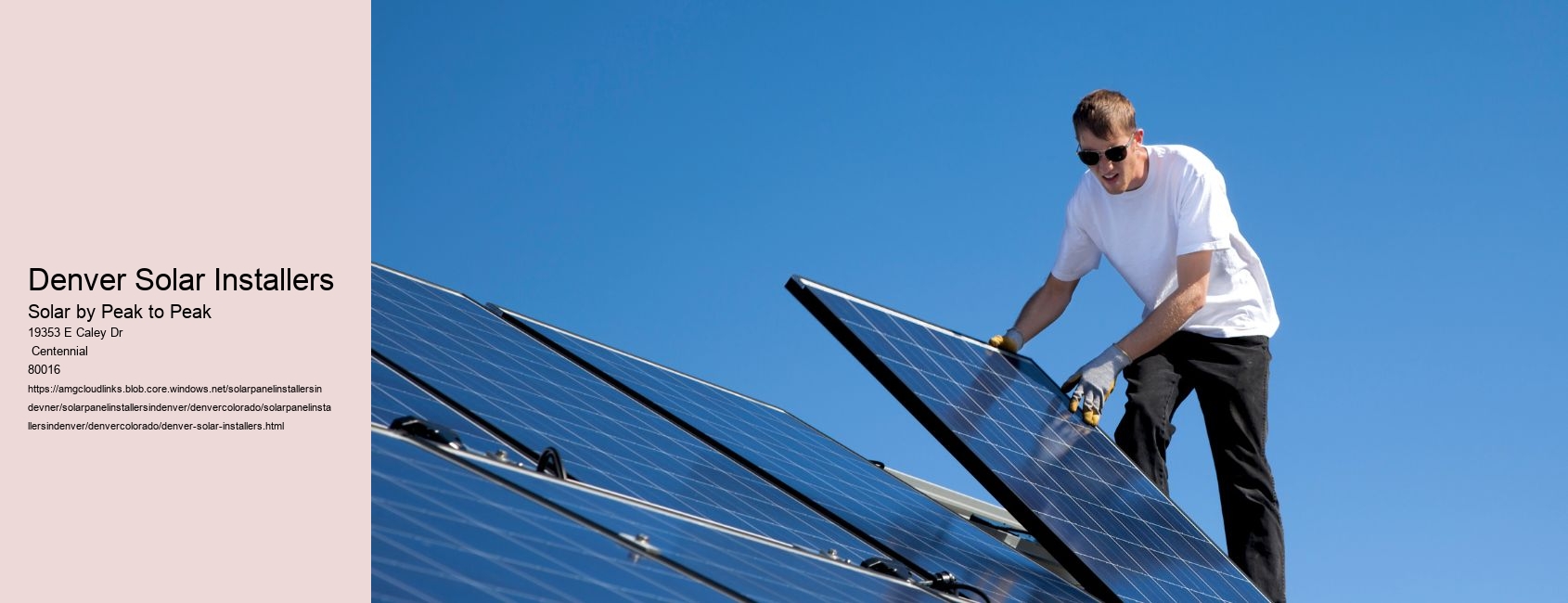 Denver Solar Installers